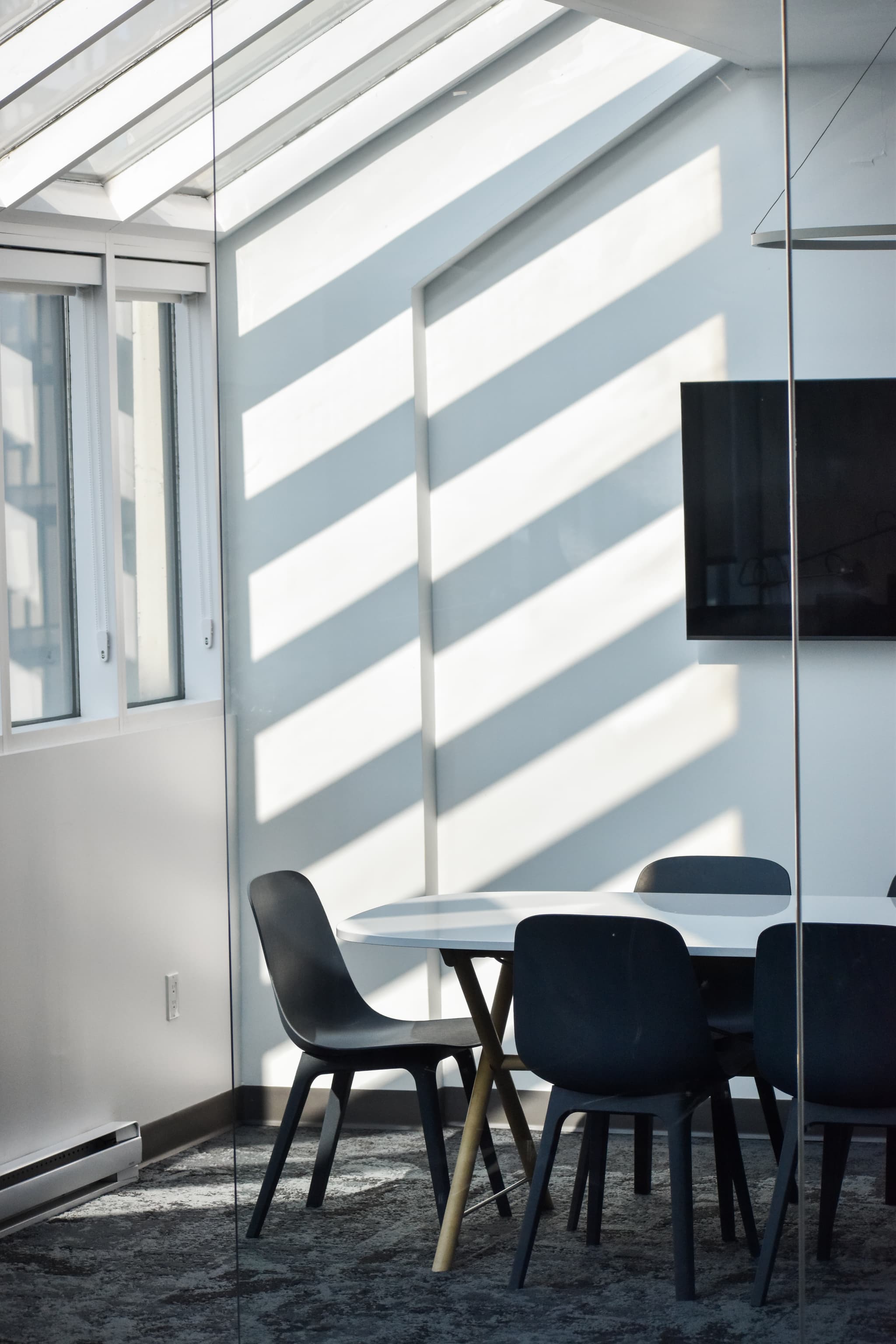 Plant detail in office